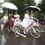 ВелоПарад Кинодив ХХ века прошел в Сокольниках