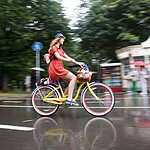 ВелоПарад Кинодив ХХ века прошел в Сокольниках