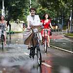 ВелоПарад Кинодив ХХ века прошел в Сокольниках