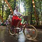 ВелоПарад Кинодив ХХ века прошел в Сокольниках