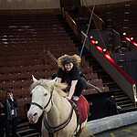 Журналисты в цирке