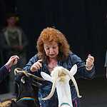 Журналисты в цирке