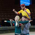 Журналисты в цирке