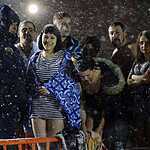 Крещенские купания на Спортивной набережной Владивостока