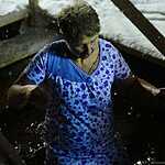 Крещенские купания на Спортивной набережной Владивостока