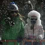 Крещенские купания на Спортивной набережной Владивостока