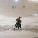 Крещенские купания на Спортивной набережной Владивостока