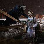 Крещенские купания на Спортивной набережной Владивостока