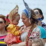 Парад детских колясок в Парке Горького