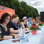 Парад детских колясок в Парке Горького