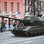 Репетиция парада в Москве