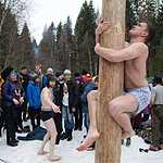 В России проводили зиму