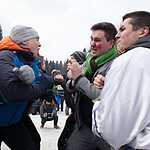 В России проводили зиму