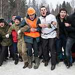 В России проводили зиму