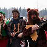 В России проводили зиму