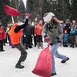 В России проводили зиму