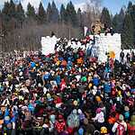 В России проводили зиму