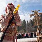 В России проводили зиму