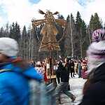 В России проводили зиму