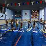 Йога на досках для SUP серфинга во Владивостоке