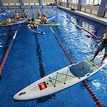 Йога на досках для SUP серфинга во Владивостоке