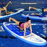 Йога на досках для SUP серфинга во Владивостоке