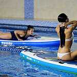 Йога на досках для SUP серфинга во Владивостоке