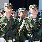 Военный парад в Астрахани