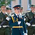 Военный парад в Астрахани