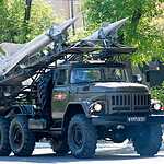 Военный парад в Астрахани