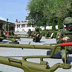 Военный парад в Астрахани