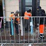 Протестующие разбили окна в посольстве Турции в Москве