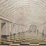Выставка «Московское метро - подземный памятник архитектуры»